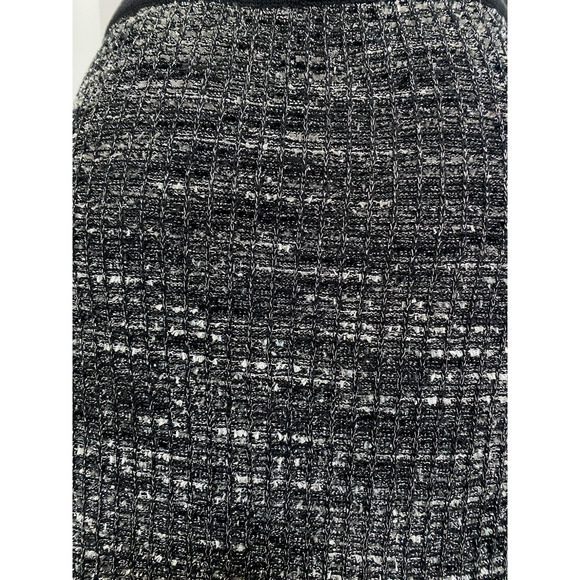 Misook Collection Skirt Knit Tweed Pull On Straight Pencil Metallic M - Picture 3 of 6